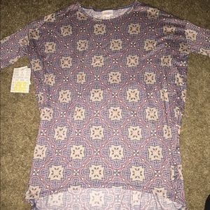 Lularoe Irma xxs red white and blue